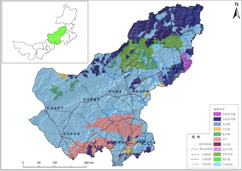 全國(guó)地形、地貌、土壤等系列數據服