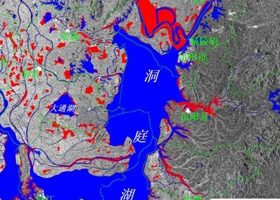 全國(guó)洪澇災害重點受災地區災情空間