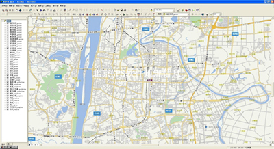 長(cháng)沙市電子地圖矢量數據服務